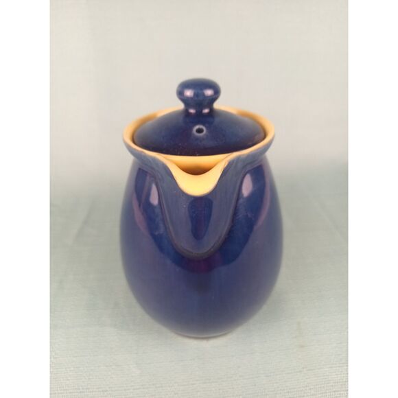 Vintage Denby Stoneware Coffee Pot Tea Pot Made in England 2 1/2 Pint Capacity - Picture 4 of 12